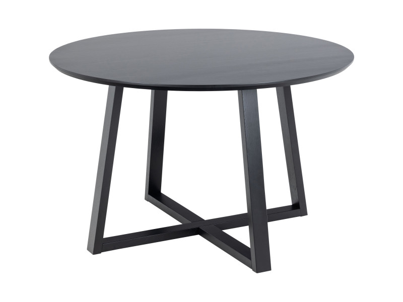 Stół okrągły 120 cm Soren, kolor czarny 865760
