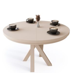 Stół okrągły 140 cm rozkładany MELLIS 946000