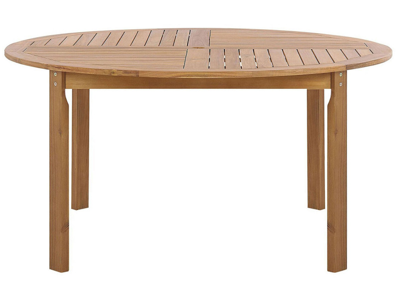 Stół okrągły 150 cm ogrodowy akacjowy 115363