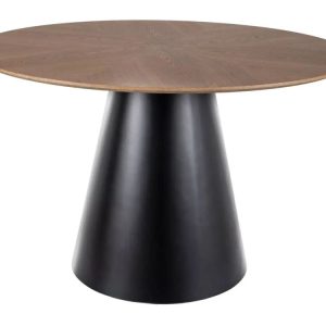 Stół okrągły ANGEL 120 cm dąb czarny 841009 Stół okrągły ANGEL 120 cm dąb czarny 841009