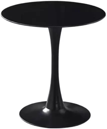 Stół Okrągły Czarny Tulip Skandynawski 60x60x73cm Salon Jadalnia K026CC 755680