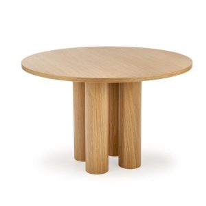 Stół okrągły ELEFANTE 120×120 dąb 991643 Stół okrągły ELEFANTE 120×120 dąb 991643