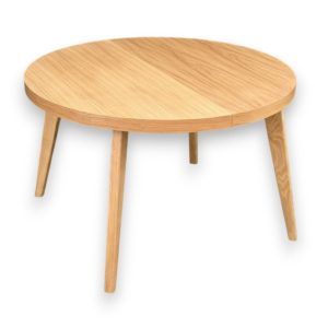 Stół Okrągły Fornirowany 120/220cm 948848 Stół Okrągły Fornirowany 120/220cm 948848