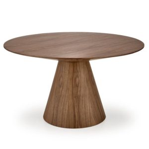 Stół okrągły HENDERSON 136×136 orzech 1003555 Stół okrągły HENDERSON 136×136 orzech 1003555