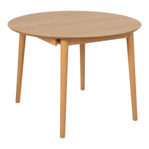 Stół okrągły rozkładany 115-154 cm Firenze, kolor Dębowy lakierowany 797659