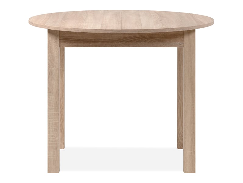 Stół okrągły rozkładany Coburg 100-140/x76 dąb sonoma 798339