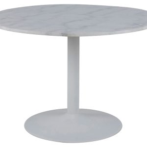 Stół okrągły Tarifa 110 cm marmur biały 49979 Stół okrągły Tarifa 110 cm marmur biały 49979
