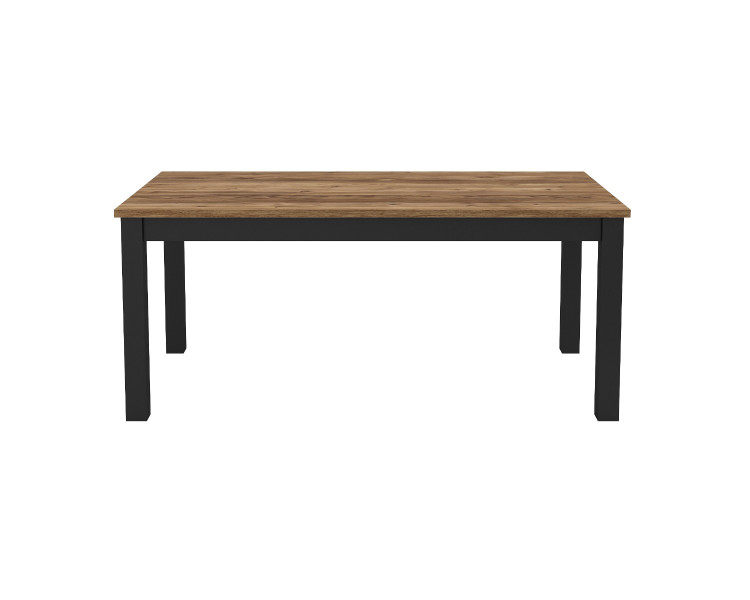 Stół OLIN 180x95 appenzeller fichte/czarny 185906
