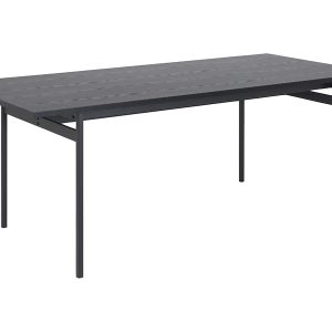 Stół prostokątny Angus 200×90 czarny 49404 Stół prostokątny Angus 200×90 czarny 49404