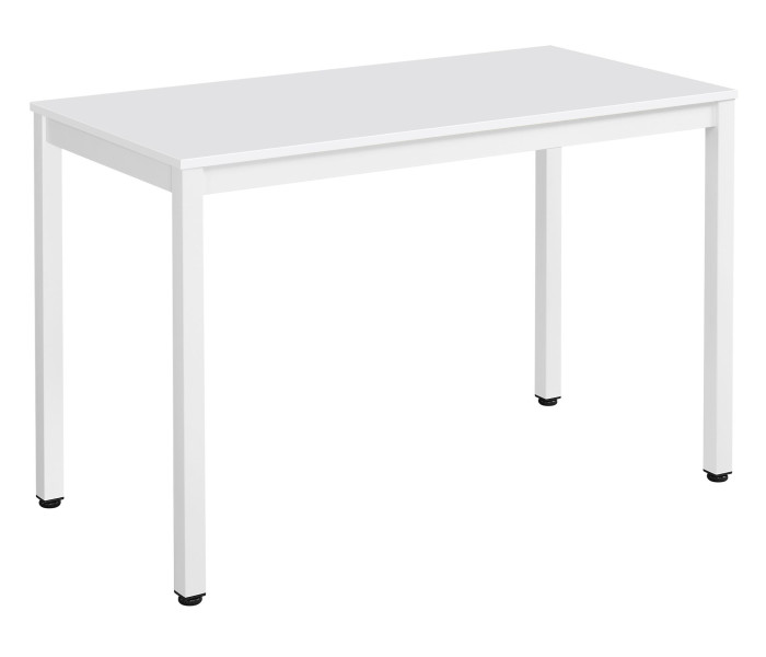 Stół prostokątny do kuchni i biura TESSA 120x60 biały metalowe nogi 865868