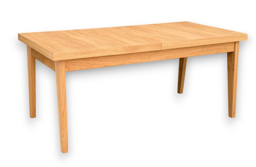 Stół Prostokątny Fornirowany 90x180 +2x40 z nogą V 955520