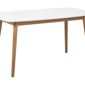 Stół prostokątny Nagano 150×80 dąb biały 49464 Stół prostokątny Nagano 150×80 dąb biały 49464
