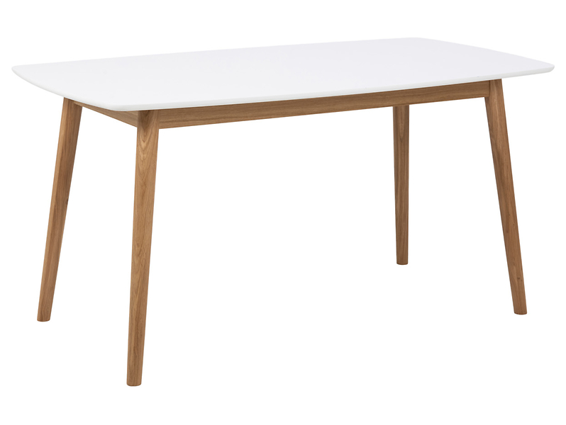 Stół prostokątny Nagano 150x80 dąb biały 49464