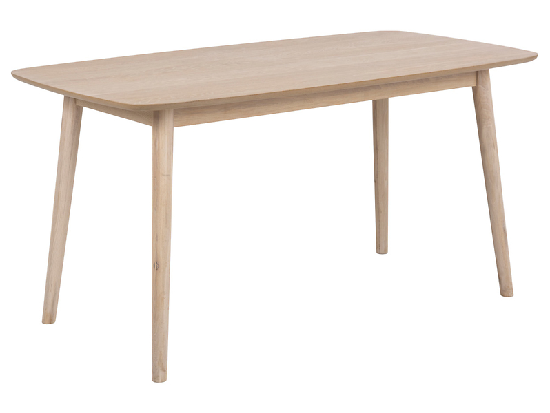 Stół prostokątny Nagano 150x80 fornirowany brązowy 49466