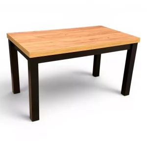 Stół Prostokątny R-7 80×140/180cm Czarny + Craft 1070528 Stół Prostokątny R-7 80×140/180cm Czarny + Craft 1070528
