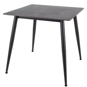 Stół RION 80×80 cm czarny marmur 840077 Stół RION 80×80 cm czarny marmur 840077