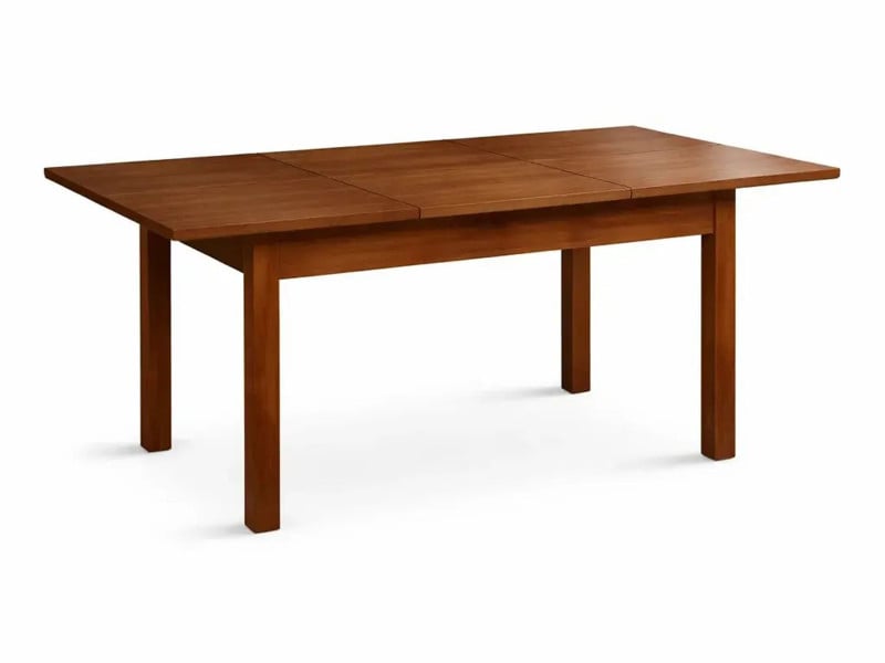 Stół rozkładany 120/168x75 cm drewniany, kolor kasztan 572044