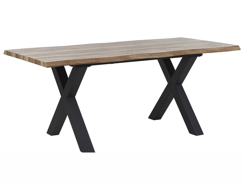 Stół rozkładany 140/180 cm ciemne drewno 194947