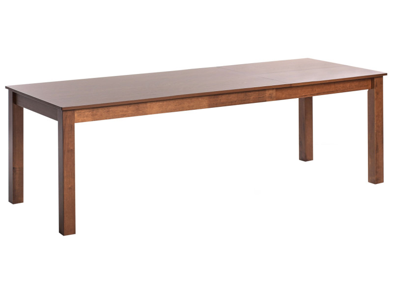 Stół rozkładany 160/240 x 90 cm ciemne drewno 566997