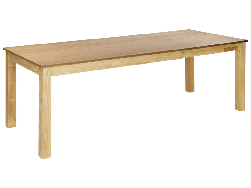 Stół rozkładany 160/240 x 90 cm jasne drewno 281331