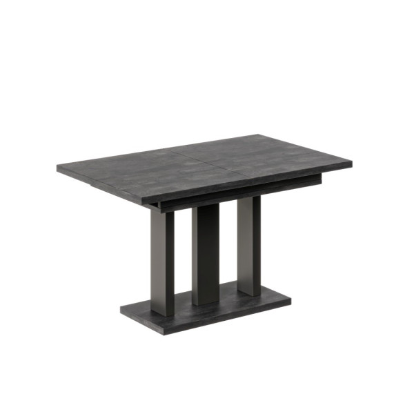 Stół rozkładany APPIA 130(210)x80 beton ciemny 1037280