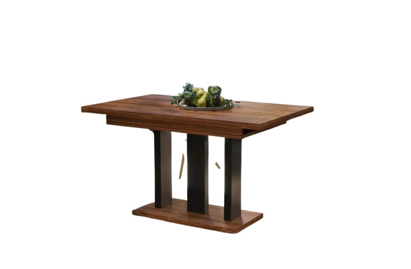 Stół rozkładany APPIA 130(210)x80 dąb stirling/czarny mat 1037283