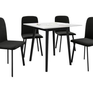 Stół rozkładany Ariel S 85/85 z 4 krzesłami Luke 216500 Stół rozkładany Ariel S 85/85 z 4 krzesłami Luke 216500