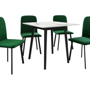 Stół rozkładany Ariel S 85/85 z 4 krzesłami Luke 216477 Stół rozkładany Ariel S 85/85 z 4 krzesłami Luke 216477