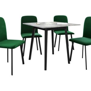 Stół rozkładany Ariel S 85/85 z 4 krzesłami Luke 216472 Stół rozkładany Ariel S 85/85 z 4 krzesłami Luke 216472