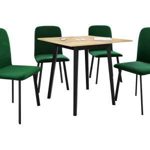 Stół rozkładany Ariel S 85/85 z 4 krzesłami Luke 216482 Stół rozkładany Ariel S 85/85 z 4 krzesłami Luke 216482