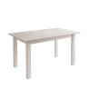 Stół rozkładany ARTON 140 cm Biały/ nogi białe 293443