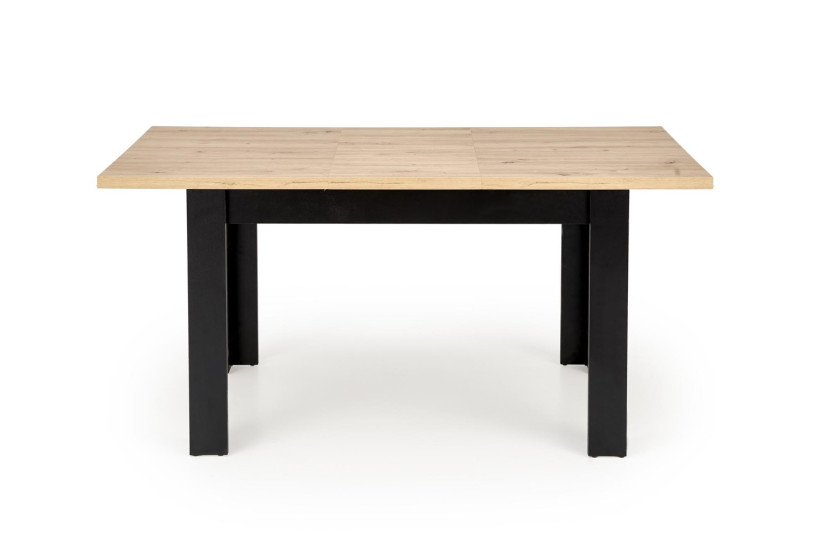 Stół rozkładany BAGIO 120(160)x80 dąb artisan/czarny 841150