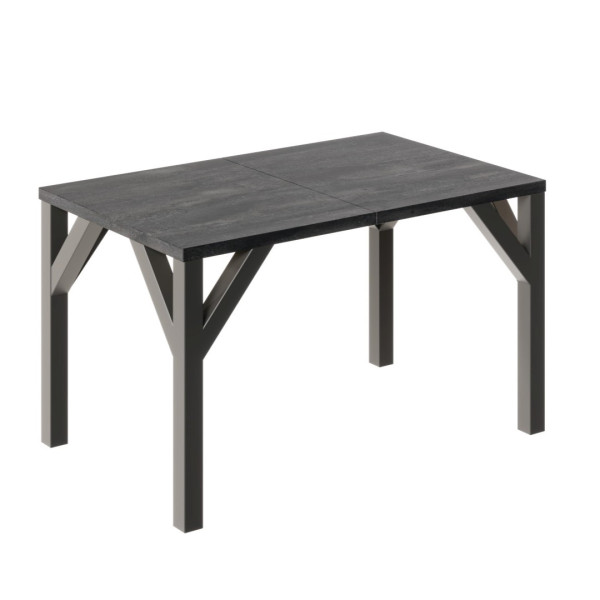 Stół rozkładany BALTIKA 130(185)x90 beton ciemny 1055167