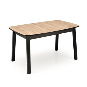 Stół rozkładany BARRIL 130(170)x80 dąb artisan/czarny 916932