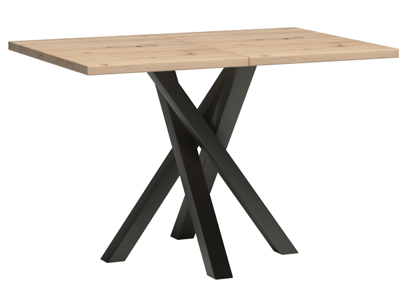 Stół rozkładany Cali 120/160x80 dąb artisan 136797