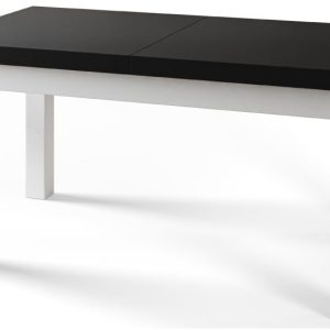 Stół rozkładany CLASSIC 140/180X80 Czarny/biały 1015141 Stół rozkładany CLASSIC 140/180X80 Czarny/biały 1015141