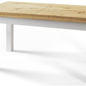 Stół rozkładany CLASSIC 140/180X80 dąb Artisan/biały 1016110 Stół rozkładany CLASSIC 140/180X80 dąb Artisan/biały 1016110