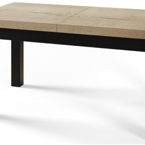 Stół rozkładany CLASSIC 140/180X80 dąb Halifax/czarny 1016103 Stół rozkładany CLASSIC 140/180X80 dąb Halifax/czarny 1016103