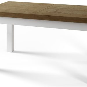 Stół rozkładany CLASSIC 140/180X80 dąb Lefkas/biały 1015137 Stół rozkładany CLASSIC 140/180X80 dąb Lefkas/biały 1015137