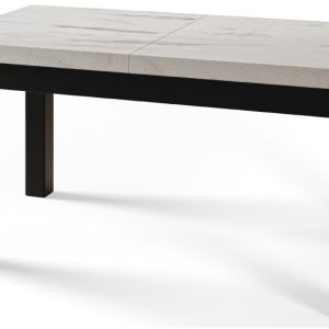 Stół rozkładany CLASSIC 140/180X80 Marmur Bianco/czarny 1016109 Stół rozkładany CLASSIC 140/180X80 Marmur Bianco/czarny 1016109