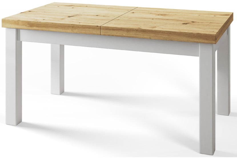 Stół rozkładany CLASSIC 160/210X90 dąb Artisan/biały 1016117