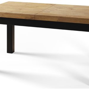 Stół rozkładany CLASSIC 160/210X90 dąb Lancelot/czarny 1015149 Stół rozkładany CLASSIC 160/210X90 dąb Lancelot/czarny 1015149