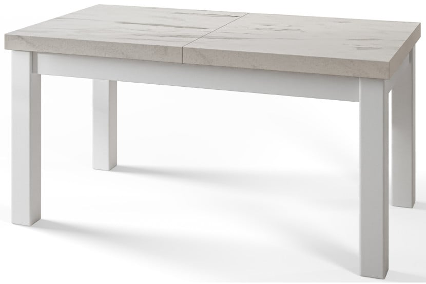 Stół rozkładany CLASSIC 160/210X90 Marmur Bianco/biały 1016163