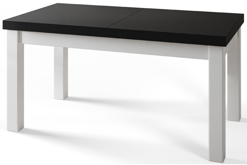 Stół rozkładany CLASSIC 170/250X90 Czarny/biały 1016151